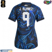 Ženski Nogometni dresi Argentina Julian Alvarez #9 Gostujoči SP 2026 Kratek Rokav